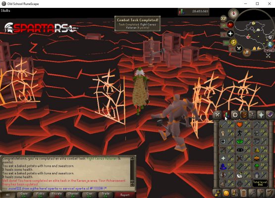 Fire cape with 15 pray