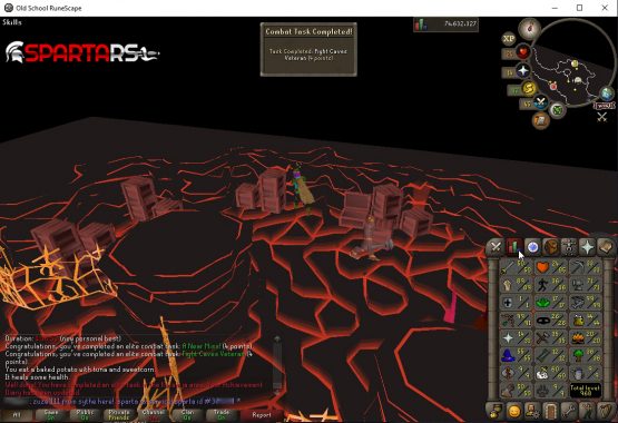 Fire cape on 31 Prayer pure