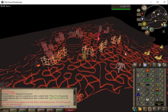 1 Prayer 99 Ranged 1 Def Fire cape